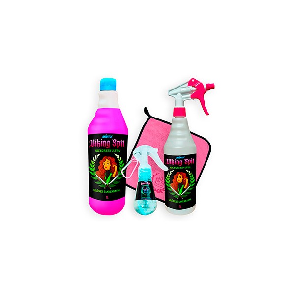 Viking Spit - Multilimpiador con difusores grande y pequeño para hogar, coche, ropa...