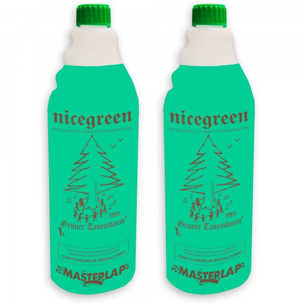 NiceGreen Forte 2 Unidades - Multilimpiador Potente y Concentrado | Limpieza Ecológica para Casa y Trabajo