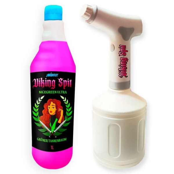 Viking Spit Pack: Limpiador Multiusos Profesional + Pulverizador Eléctrico Recargable USB