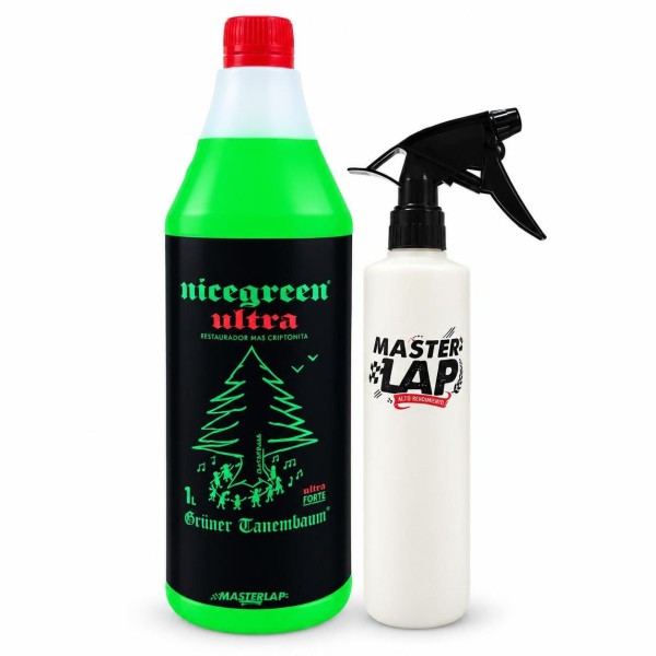Nicegreen Ultra + Difusor Pequeño 500ml - Limpiador Ecológico Portátil para el Coche y Hogar