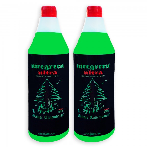 NiceGreen Ultra: Multilimpiador Concentrado Potente | Limpieza Ecológica Profesional, pack de 2 unidades
